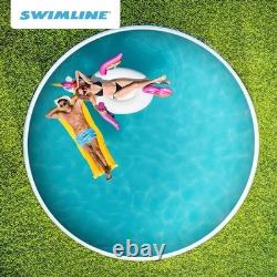 21ft Round Above Ground Pool Liner 20 Gauge Vinyl Durable Insulated Overlap New
