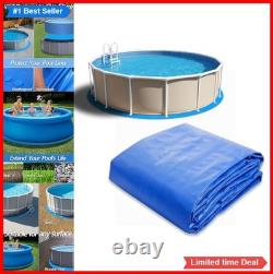 24 FT Round Above Ground Pool Liner Pad PVC Waterproof Puncture Resistant