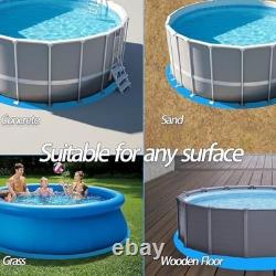 24 FT Round Above Ground Pool Liner Pad PVC Waterproof Puncture Resistant