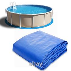 24 FT Round Pool Liner Pad for Above Ground Pools, Outdoor Mat & Underlayment