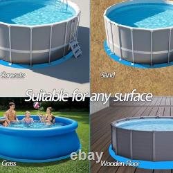 24 FT Round Pool Liner Pad for Above Ground Pools, Outdoor Mat & Underlayment