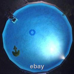 24 Feet Round Blue Pool Liner Fit for 48 & 52 Walls, UV Resistant