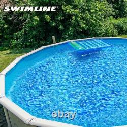 24 Feet Round Overlap Above Ground Pool Liner Standard Gauge With Swirl Bottom