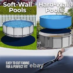 24-Foot Pool Liner Pad for Above Ground Pools Under Padding, Above Ground