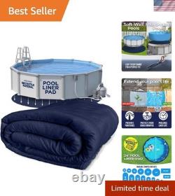 24-Foot Pool Liner Pad for Above Ground Pools Under Padding, Above Ground P