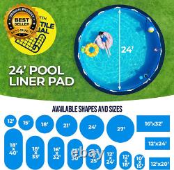 24-Foot Pool Liner Pad for above Ground Pools under Padding, above Ground Pad
