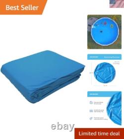 24-Foot Round Above Ground Pool Liner in Vibrant Blue Easy Installation