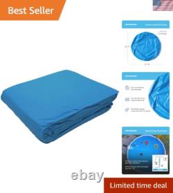 24-Foot Round Blue Vinyl Pool Liner Easy Install Above Ground Solution