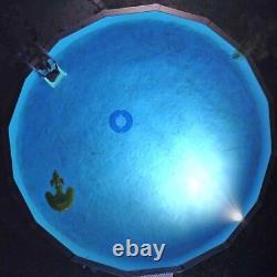 24-Foot Round Blue Vinyl Pool Liner Easy Install Above Ground Solution