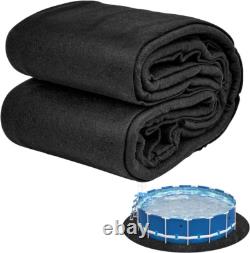 24-Foot Round Heavy Duty Pool Liner Pad for Above Ground Swimming Pools, Protect