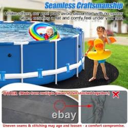 24-Foot Round Heavy Duty Pool Liner Pad for Above Ground Swimming Pools, Protect