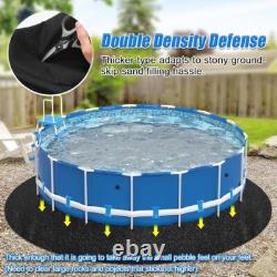 24-Foot Round Heavy Duty Pool Liner Pad for Above Ground Swimming Pools, Protect