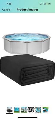24 Ft Pool Liner Pad, Round Pool Liners for Above Ground Swimming Pools
