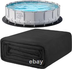 24 Ft Pool Liner Pad, round Pool Liners for above Ground Swimming Pools, Durable