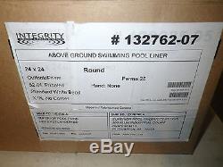 24 Ft Round 52 inch Beaded Above Ground Pool Liner Outlook/Prism Integrity