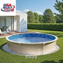 24-Ft Round Above Ground Pool Liner, Standard Gauge, 52In Wall Height