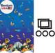 24 Ft round Swimming Pool Liner Caribbean Unibead Style 52 Inch Wall Heigh