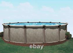 24 Round Above Ground RESIN Swimming Pool 40 Yr Warranty Patriot POOL