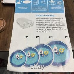 24' Round Pool Liner for Overlap or Beaded Above Ground Swimming Pools