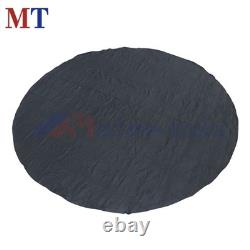 24 ft Black Round Pool Liner Pad for Above Ground Pools Resistant Under Pool Mat