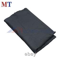 24 ft Black Round Pool Liner Pad for Above Ground Pools Resistant Under Pool Mat