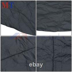 24 ft Black Round Pool Liner Pad for Above Ground Pools Resistant Under Pool Mat