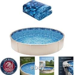 24-ft Round Above Ground Pool Liner Standard Gauge Vinyl for Long-Lasting Use
