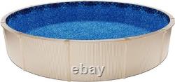 24-ft Round Above Ground Pool Liner, Unibead Pool Liners, Upgraded Thickened
