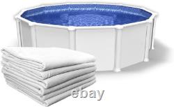 24' round Pool Liner Pad for above Ground Pools Pool Liner Extender & Protecti