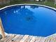 24' x 52 Round Steel Frame Above Ground Swimming Pool with brand new Liner