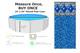 24' x 54 Round Unibead 20 Gauge Swimming Pool Liner (Choose Pattern)