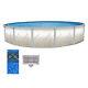 24'x52 Whispering Springs Round Pool with Mystri Gold Unibead Liner & Skimmer