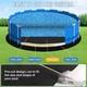 24FT Pool Liner Pad, Seamless Above Ground Pool Liner, Pre-Cut Heavy Duty Round Po
