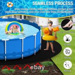 24FT Pool Liner Pad, Seamless Above Ground Pool Liner, Pre-Cut Heavy Duty Round Po
