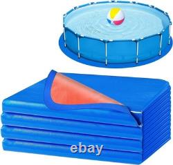 24FT Round Pool Liner Pad Thick Ground Cloth Mat for Above Ground Pools