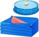 24FT Round Pool Liner Pad Thick Ground Cloth Mat for Above Ground Pools