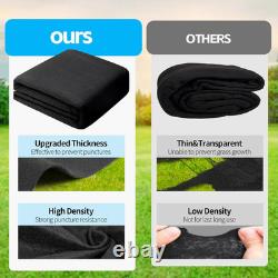 24Ft round Pool Liner Pad, Outdoor Swimming Pool Mat for above Ground Pool, Pre