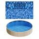 24ft Above Ground Swimming Pool Liner, Round Overlap 52 High