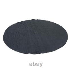 24ft Pool Liner Pad, Thick Heavy Duty Round Mat for Above Ground Pools