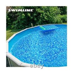 24ft Round Above Ground Pool Liner Standard Gauge Swirl Bottom Blue