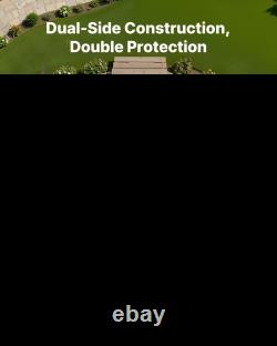 24ft Round Pool Liner UniBead 52in Wall Above Ground Steel Pool Boulder Swirl