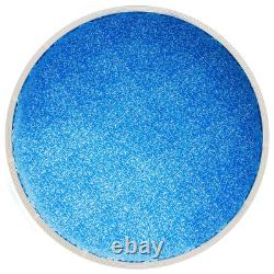 24ft Round Pool Liner UniBead 52in Wall Above Ground Steel Pool Boulder Swirl