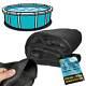 27-Foot Round Heavy Duty Pool Liner Pad for Above Ground Swimming Pools, Protect