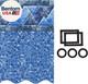 27 Ft round Swimming Pool Liner Stone Harbor Unibead Style 52 Inch Wall He