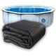 27 ft. Round, Black Pre-Cut Swimming Pool Liner Pad LL27R