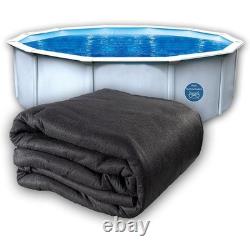 27 ft. Round, Black Pre-Cut Swimming Pool Liner Pad LL27R