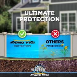 27 ft Round Pool Liner Pad for Above Ground Pools Durable Puncture Resistan