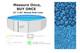 27' x 54 Round Unibead 25 Gauge Swimming Pool Liner (Choose Pattern)