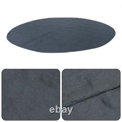 27FT Ground Pool Pads Above Ground Pool Pool Ground Mats For Pool Bottom Black