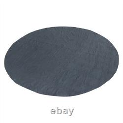 27FT Ground Pool Pads Above Ground Pool Pool Ground Mats For Pool Bottom Black